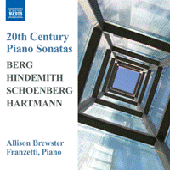 BERG / HINDEMITH / HARTMANN: Piano Sonatas / SCHOENBERG: 3 Piano Pieces