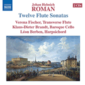 ROMAN, J.H.: 12 Flute Sonatas (V. Fischer)