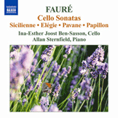 FAURÉ, G.: Cello Sonatas Nos. 1 and 2 / Sicilienne / Elegie / Pavane / Papillon (Joost Ben-Sasson, Sternfield)