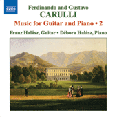 CARULLI, F.: Guitar and Piano Music, Vol. 2 (Franz and Debora Halasz)