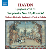 HAYDN, J.: Symphonies, Vol. 33 (Nos. 25, 42, 65)