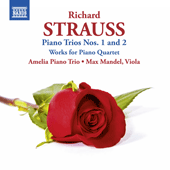 STRAUSS, R.: Piano Trios Nos. 1 and 2 / Works for Piano Quartet (Amelia Piano Trio, Mandel)