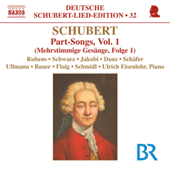 SCHUBERT, F.: Lied Edition 32 - Part Songs, Vol. 1