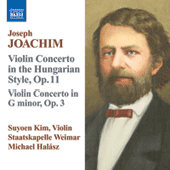 JOACHIM, J.: Violin Concerto, Op. 11, 