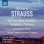 STRAUSS, R.: Symphonic Fantasy on Die Frau ohne Schatten / Serenade / Symphonic Fragment from Josephs Legende (Seattle Symphony, Schwarz)