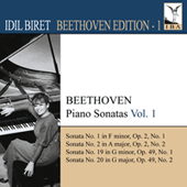 BEETHOVEN, L. van: Piano Sonatas, Vol. 1 (Biret) - Nos. 1, 2, 19, 20 (Biret Beethoven Edition, Vol. 1)