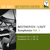 BEETHOVEN, L. van: Symphonies (arr. F. Liszt for piano), Vol. 1 (Biret) - Nos. 1, 2 (Biret Beethoven Edition, Vol. 2)