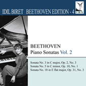 BEETHOVEN, L. van: Piano Sonatas, Vol. 2 (Biret) - Nos. 3, 5, 18 (Biret Beethoven Edition, Vol. 4)