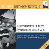 BEETHOVEN, L. van: Symphonies (arr. F. Liszt for piano), Vol. 5, 6 (Biret) - Nos. 6, 