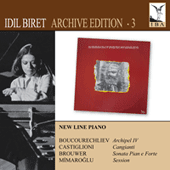 Piano Music (20th Century) - BOUCOURECHLIEV, A. / CASTIGLIONI, N. / BROUWER, L. / MIMAROGLU, I. (New Line Piano) (Biret Archive Edition, Vol. 3)