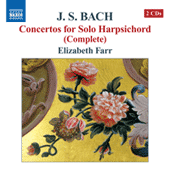 BACH, J.S.: Concertos for Solo Harpsichord (Complete) (Farr)