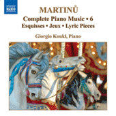 MARTINU, B.: Piano Music (Complete), Vol. 6 (Koukl)