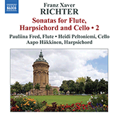 RICHTER, F.X.: Sonatas for Flute, Harpsichord and Cello, Vol. 2 (Fred, Peltoniemi, Hakkinen) - Sonate da camera (1764): Nos. 4-6