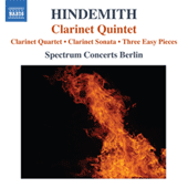 HINDEMITH, P.: Quartet for Clarinet and Piano Trio / Clarinet Sonata / 3 Leichte Stucke / Clarinet Quintet (Spectrum Concerts Berlin)