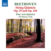 BEETHOVEN, L. van: String Quintets, Opp. 29 and 104 / Fugue, Op. 137 (Fine Arts Quartet, Sharon)