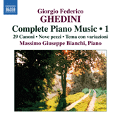 GHEDINI, G.F.: Piano Music (Complete), Vol. 1 (Bianchi)