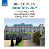 BEETHOVEN, L. van: String Trios (Complete), Vol. 2 (Falvay, Fejervari, Eder) - Op. 9