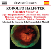 HALFFTER, R.: Chamber Music, Vol. 2 - Giga / 3 piezas breves / 2 Sonatas / Homenaje a Antonio Machado (Madrid Community Orchestra Soloists)