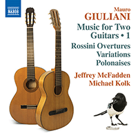 GIULIANI, M.: Music for 2 Guitars, Vol. 1 - Grand variations concertantes / 3 Polonesi Concertanti (McFadden, Kolk)