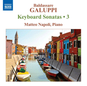 GALUPPI, B.: Keyboard Sonatas, Vol. 3 (Napoli)