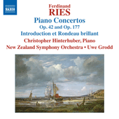 RIES, F.: Piano Concertos, Vol. 5 (Hinterhuber, Grodd) - Nos. 2 and 9 / Rondeau brillant