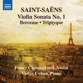 SAINT-SAENS, C.: Violin and Piano Music, Vol. 1 (Clamagirand, V. Cohen)