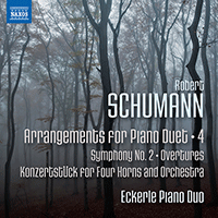 SCHUMANN, R.: Arrangements for Piano Duet, Vol. 4 (Eckerle Piano Duo) - Symphony No. 2 / Overtures / Concertstück