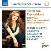 Piano Recital: Prjevalskaya, Marianna - HAYDN, J. / SCARLATTI, D. / SCHUMANN, R. / ZARATE, J.