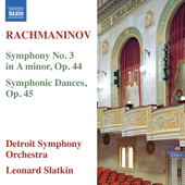 RACHMANINOV, S.: Symphony No. 3 / Symphonic Dances (Detroit Symphony, Slatkin)