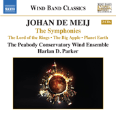 MEIJ, J. de: Symphonies Nos. 1, 2, 3 (Peabody Conservatory Wind Ensemble, Parker)