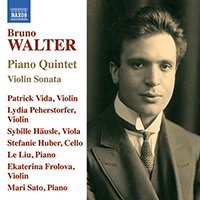 WALTER, B.: Violin Sonata / Piano Quintet (Frolova, Mari Sato, Vida, Peherstorfer, Häusle, S. Huber, Le Liu)