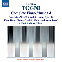 TOGNI, C.: Piano Music (Complete), Vol. 4 (Orvieto)