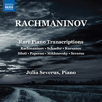 RACHMANINOV, S.: Rare Piano Transcriptions (Severus)