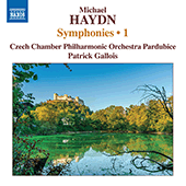 HAYDN, M.: Symphonies, Vol. 1 - P. 15, 16, 19, 21 (Czech Chamber Philharmonic, Pardubice, Patrick Gallois)