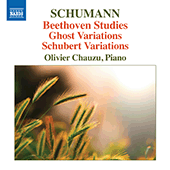 SCHUMANN, R.: Variations on a Theme by Beethoven / Geistervariationen / Variations on a Theme by Schubert (Chauzu)