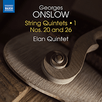 ONSLOW, G.: String Quintets, Vol. 1 - Nos. 20 and 26 (Elan Quintet)