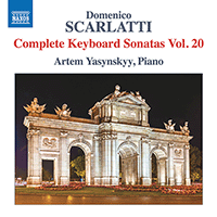 SCARLATTI, D.: Keyboard Sonatas (Complete), Vol. 20 (Yasynskyy)