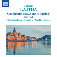 LAJTHA, L.: Orchestral Works, Vol. 3 (Pécs Symphony, Pasquet)