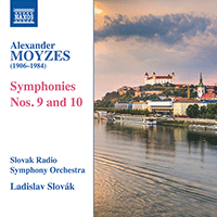 MOYZES, A.: Symphonies Nos. 9 and 10 (Slovak Radio Symphony, L. Slovák)