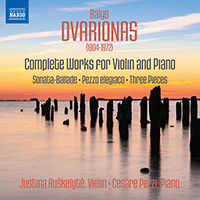 DVARIONAS, B.: Violin and Piano Works (Complete) (Auškelyte, Pezzi)