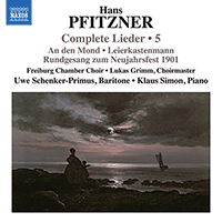 PFITZNER, H.: Lieder (Complete), Vol. 5 (Schenker-Primus, K. Simon)