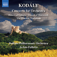 KODÁLY, Z.: Concerto for Orchestra / Dances of Galánta / Dances of Marosszék / The Peacock Variations (Buffalo Philharmonic, Falletta)