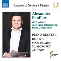 Piano Recital: Panfilov, Alexander - DEBUSSY, C. / SECO DE ARPE, M. / MUSSORGSKY, M.P. / ALBENIZ, I.