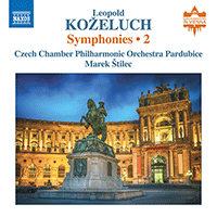 KOŽELUCH, L.: Symphonies, Vol. 2 - P. I:1, 4, 8, D3 (Czech Chamber Philharmonic, Pardubice, Štilec)