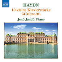 HAYDN, J.: 10 kleine Klavierstücke / 24 Menuets, Hob.IX:3 and 11 (Jandó)