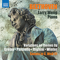 BEETHOVEN, L. van: Piano Variations, WoO 65, 69, 72, 75 / Piano Sonata, WoO 51 (Larry Weng)