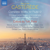 CASTÉRÈDE, J.: Flute Works (Complete), Vol. 2 - Ombres et clartés / Sonate en forme de Suite / Musique / Wind Quintet (du Toit, Doreen Lee)