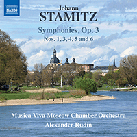 STAMITZ, J.: Symphonies, Vol. 3 - Op. 3, Nos. 1 and 3-6 (Musica Viva Chamber Orchestra, Rudin)