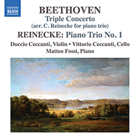 BEETHOVEN, L. van: Triple Concerto (arr. C. Reinecke for piano trio) / REINECKE, C.: Piano Trio No. 1 (D. and V. Ceccanti, Fossi)