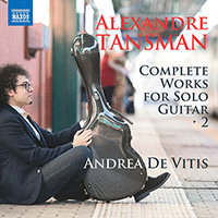 TANSMAN, A.: Guitar Solo Works (Complete), Vol. 2 (De Vitis)